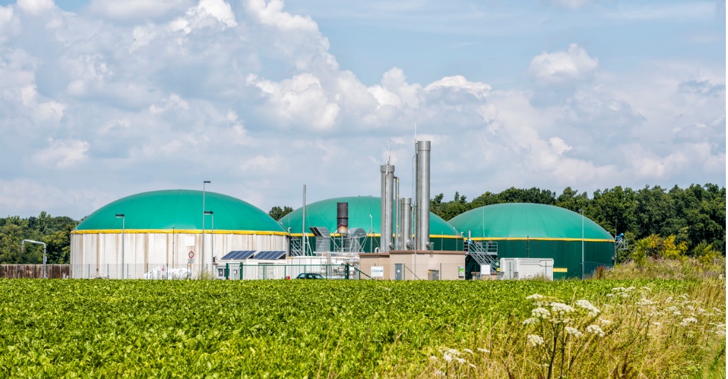 anaerobic digester biogas energy plant
